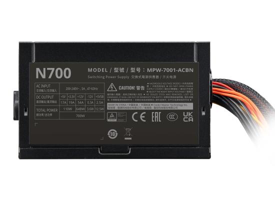 Cooler Master ELITE NEX 700 230V, 700w Entry Level Durable & Safe Power Supply w/ Efficiency Of ≥75%