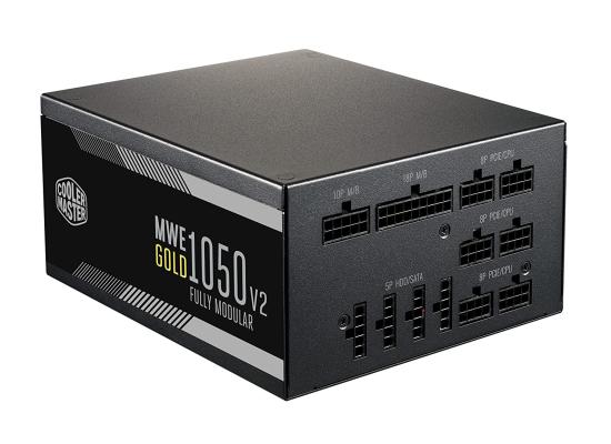 Cooler Master MWE Gold 1050 V2 ,1050W Fully Modular 80+ Gold Certified,RTX Ready,140mm Silent Fan Power Supply