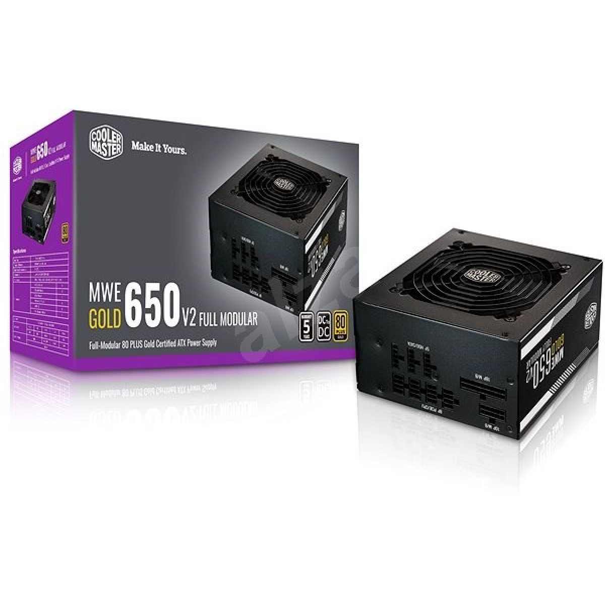 Cooler Master MWE650 650w Gold V2 Full Modular 80+ Certified Power Supply