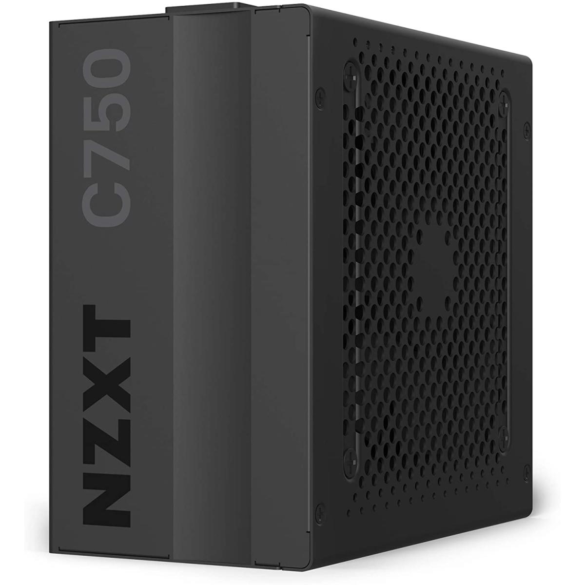 NZXT C750, 750 Watt 80+ Gold Certified Modular Design ATX Gaming Power Supply
