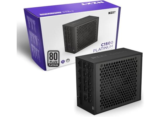 NZXT C1500, 1500W 80+ Platinum Full Modular ATX (3.1) (PCIe 5.1) Gaming Power Supply w/ 140mm Magnetic Levitation Low Noise Fan(Black)