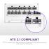 NZXT C850, 850W 80+ Gold Full Modular ATX (3.1) (PCIe 5.1) Gaming Power Supply w/ 135mm fluid dynamic bearing fan with Zero Fan Mode (White)