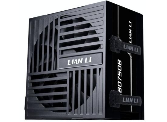 Lian Li RB750B PSU BLACK PCIE 5.1 (12V-2×6) 80 PLUS Bronze Non-Modular Power Supply, PCIe 6+2 pin cable,Includes full cable set for CPU, GPU, SATA, and PATA connections..