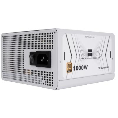 Thermalright (SG-1000-W) Gold 1000W (ATX 3.1) (PCIe 5.1) 80 Plus Gold Full-Modular, Smart Fan - Power Supply (White)