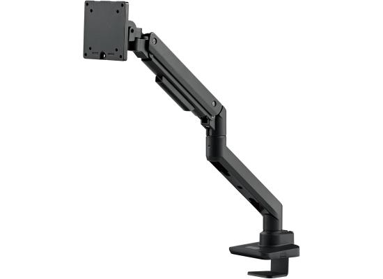 SilverStone ARM14B (Black) Single Monitor Arm w/ Heavy-Duty Gas Spring Design & Versatile Adjustability, For Monitors Up To 49" Size & 20kg Weight, VESA Mounting Interface Standard (MIS), 100mm x 100mm / 75mm x 75 mm Mounting Hole