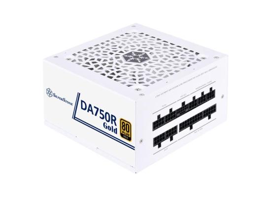 SilverStone DA750R (White Edition) Gold 750W (ATX 3.0) PCIE 5.0 (12VHPWR) 80 Plus Gold Full Modular - High Performance Power Supply