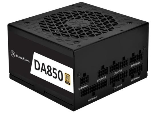 SilverStone DA850 Gold 850W ATX 80 Plus Gold Full Modular Heavy Duty & High Performance Power Supply