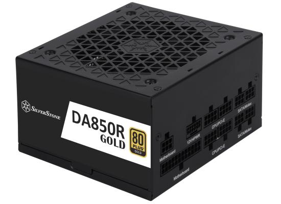 SilverStone DA850R Gold 850W (ATX 3.0) PCIE 5.0 (12VHPWR) 80 Plus Gold Full Modular - High Performance Power Supply