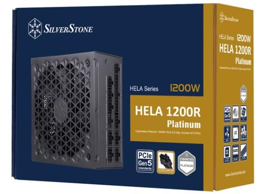 SilverStone HELA 1200R Platinum 1200W (ATX 3.0) PCIE 5.0 (12VHPWR) 80 Plus Platinum Full Modular - High Performance Power Supply