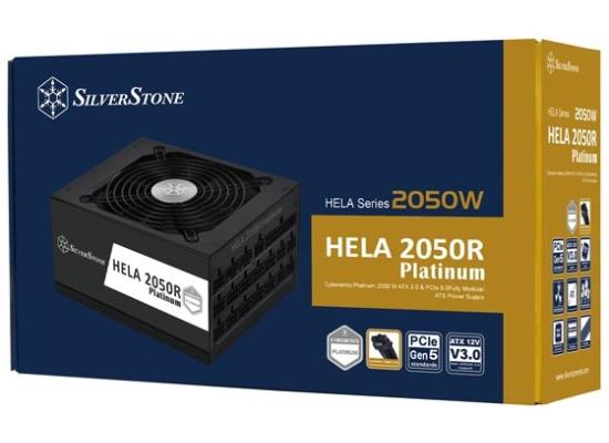 SilverStone HELA 2050R Platinum 2050W (ATX 3.0) PCIE 5.0 (12VHPWR) 80 Plus Platinum Full Modular - High Performance Power Supply