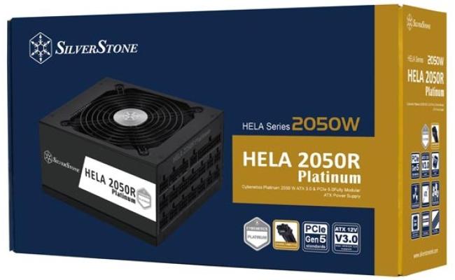 SilverStone HELA 2050R Platinum 2050W (ATX 3.0) PCIE 5.0 (12VHPWR) 80 Plus Platinum Full Modular - High Performance Power Supply