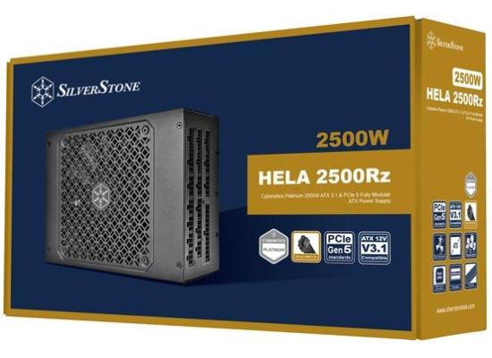 SilverStone HELA 2500Rz Platinum 2500W (ATX 3.1) PCIE 5.1 (12V-2x6 ) 80 Plus Platinum Full Modular - High Performance Power Supply