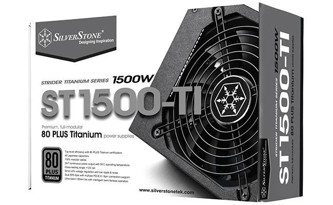SilverStone ST1500-TI V2 Titanium 1500W ATX 80 Plus Titanium Full Modular Heavy Duty & High Performance Power Supply