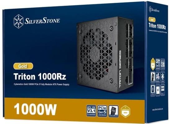 SilverStone Triton 1000Rz Gold 1000W (ATX 3.1) PCIE 5.1 (12V-2x6 ) 80 Plus Gold Full Modular - High Performance Power Supply