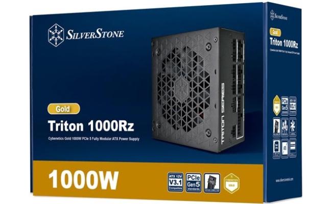 SilverStone Triton 1000Rz Gold 1000W (ATX 3.1) PCIE 5.1 (12V-2x6 ) 80 Plus Gold Full Modular - High Performance Power Supply