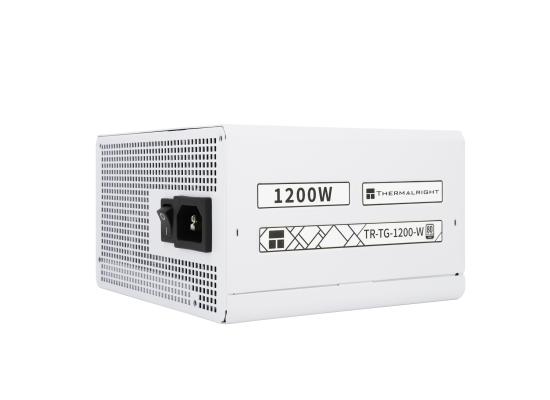 Thermalright (TG-1200-W) Gold 1200W (ATX 3.0) PCIE 5.0 (12VHPWR) 80 Plus Gold Full Modular, Smart Fan - Power Supply (White)
