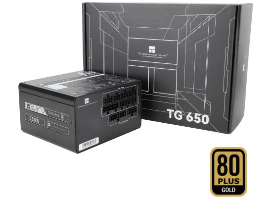 Thermalright (TG-650) Gold 650W (ATX 3.0) 80 Plus Gold Full Modular, Smart Fan - Power Supply