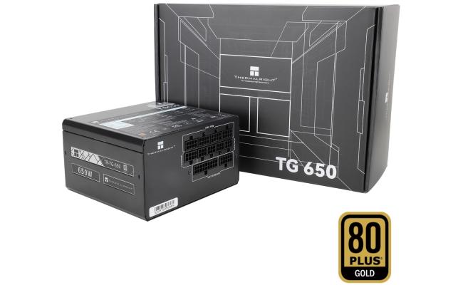 Thermalright (TG-650) Gold 650W (ATX 3.0) 80 Plus Gold Full Modular, Smart Fan - Power Supply