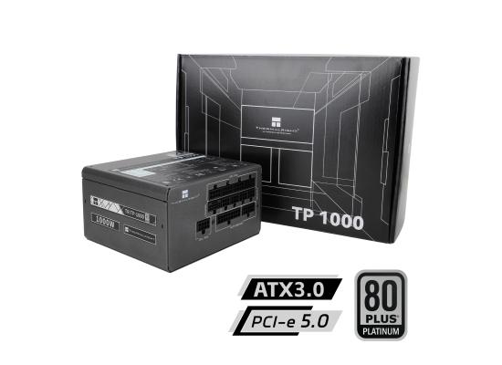 Thermalright (TP-1000) Platinum 1000W (ATX 3.0) PCIE 5.0 (12VHPWR) 80 Plus Platinum Full Modular, Smart Fan - Power Supply