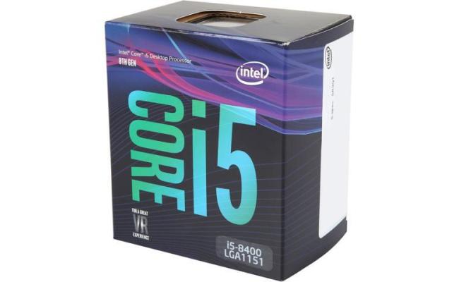 Intel Core i5-8400 Coffee Lake 6-Core (4.0 GHz Max Turbo)