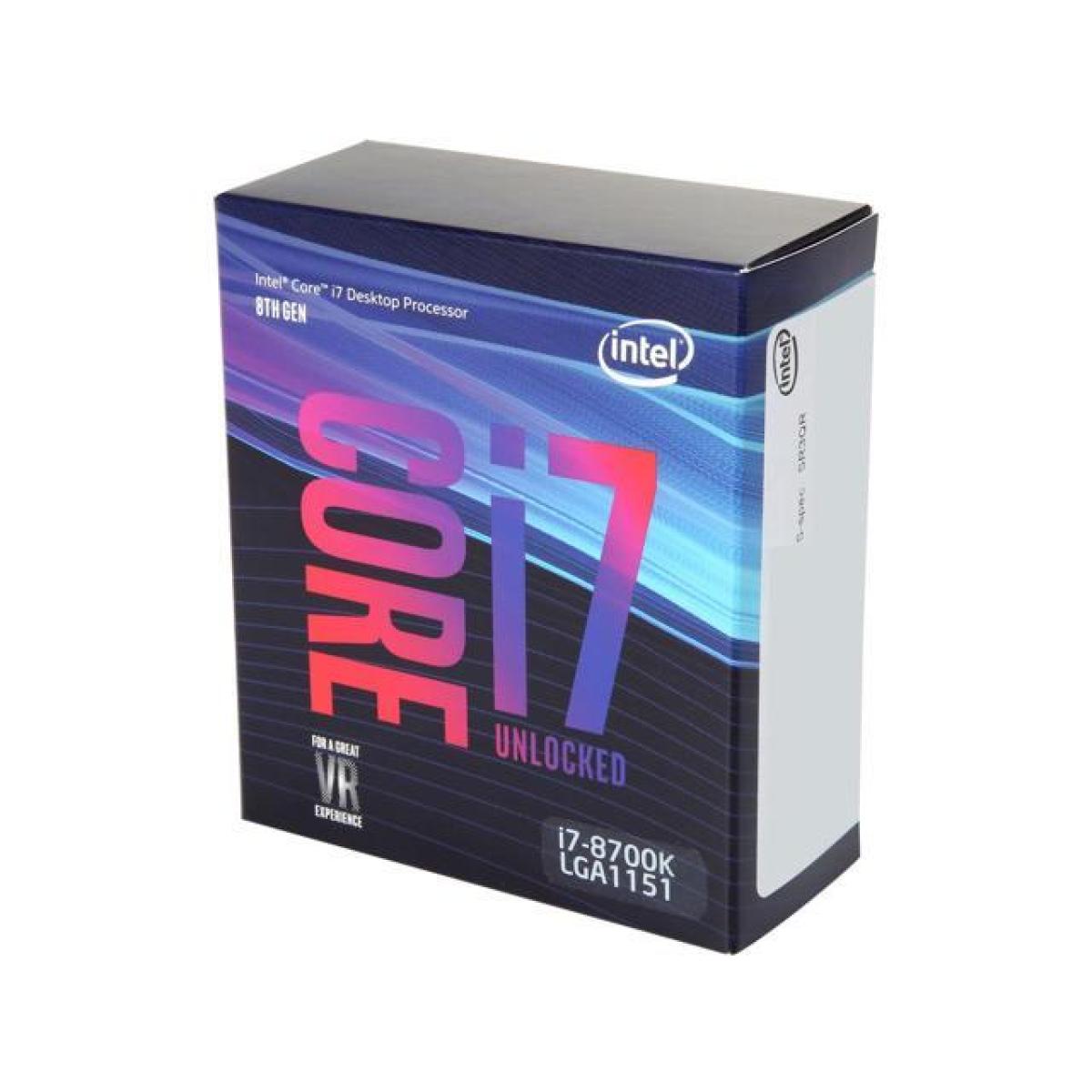 Intel Core i7-8700K Coffee Lake 6-Core (4.7 GHz Max Turbo)