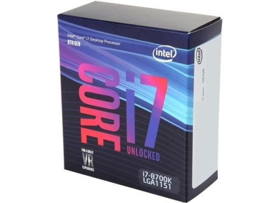 Intel Core i7-8700K Coffee Lake 6-Core (4.7 GHz Max Turbo)