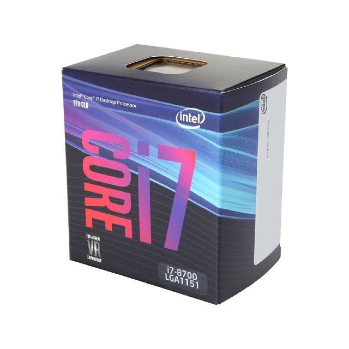 Intel Core i7-8700 Coffee Lake 6-Core (4.7 GHz Max Turbo)