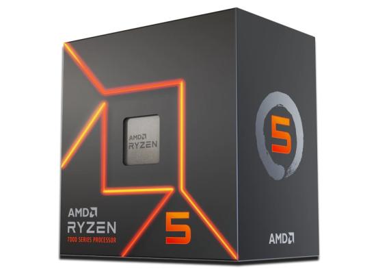 AMD RYZEN 5 7600 Up To 5.1GHz 6 Cores 12 Threads 32MB Cache AM5 CPU Processor