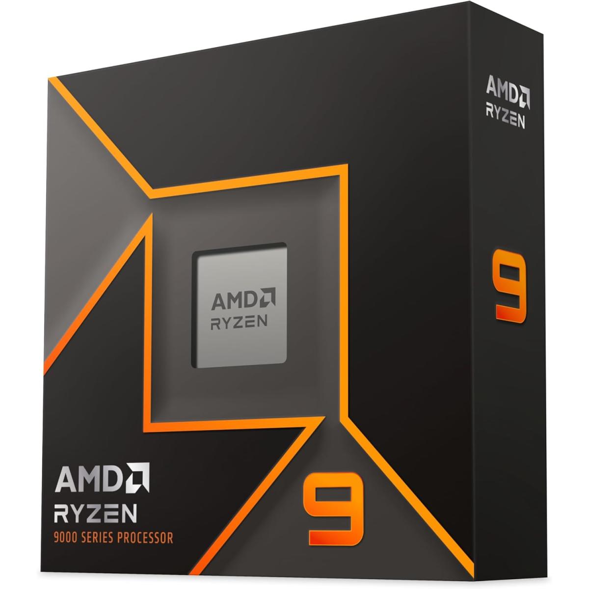 AMD RYZEN 9 9950X Up to 5.7GHz 16 Cores 32 threads 64MB Cache AM5 CPU Processor