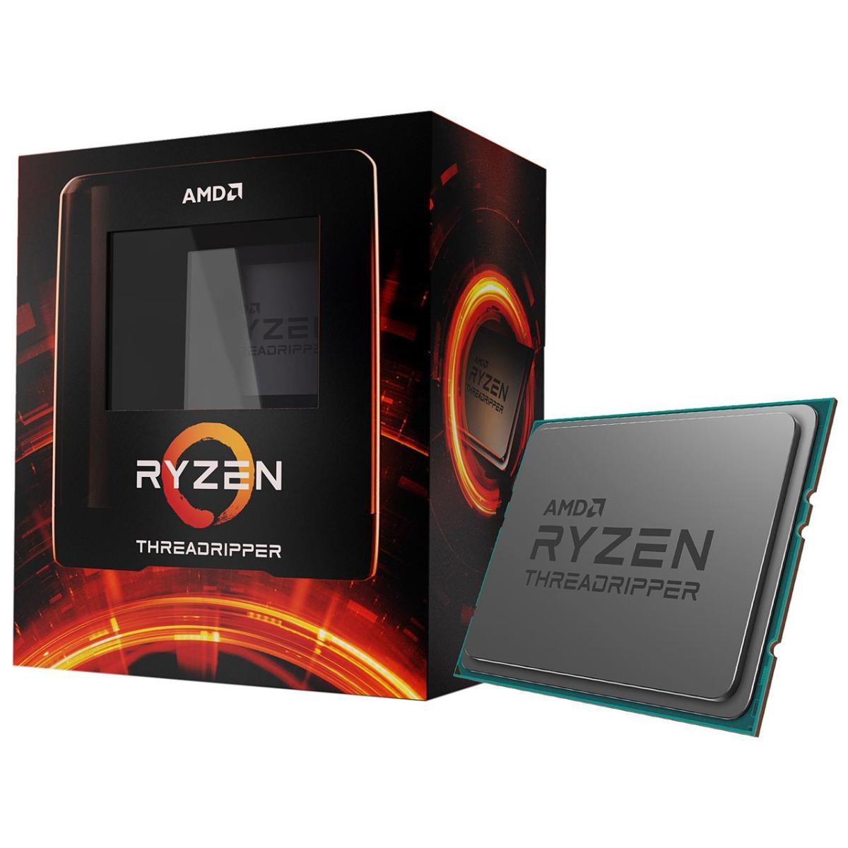 AMD Ryzen™ Threadripper™ 3970X Unlocked Processor, 32 Cores, 64 Threads Up to 4.5 GHz, 128MB Cache, sTRX4 Socket