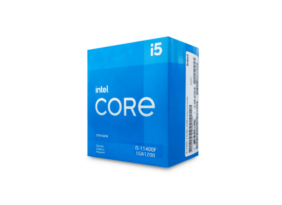 Intel Core i5-11400F, 6 Cores 12 Threads, Up To 4.4 GHz LGA1200 Desktop Processor