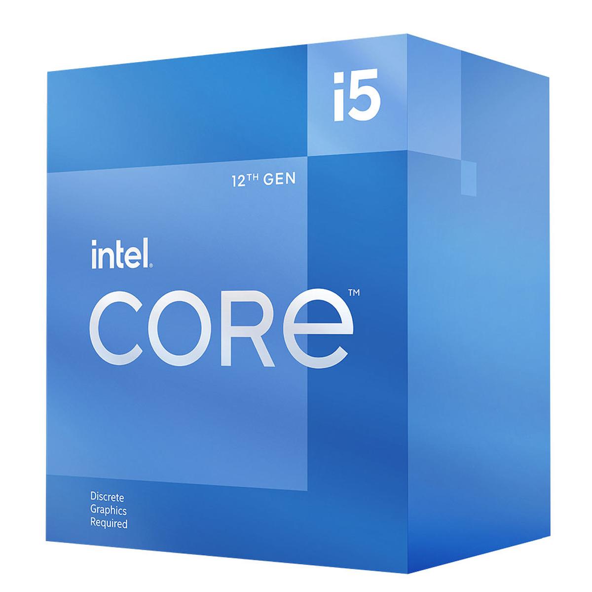 Intel Core i5-12400F Desktop 12TH Gen Processor LGA1700, 6 Cores 12 Threads Up To 4.4 GHz