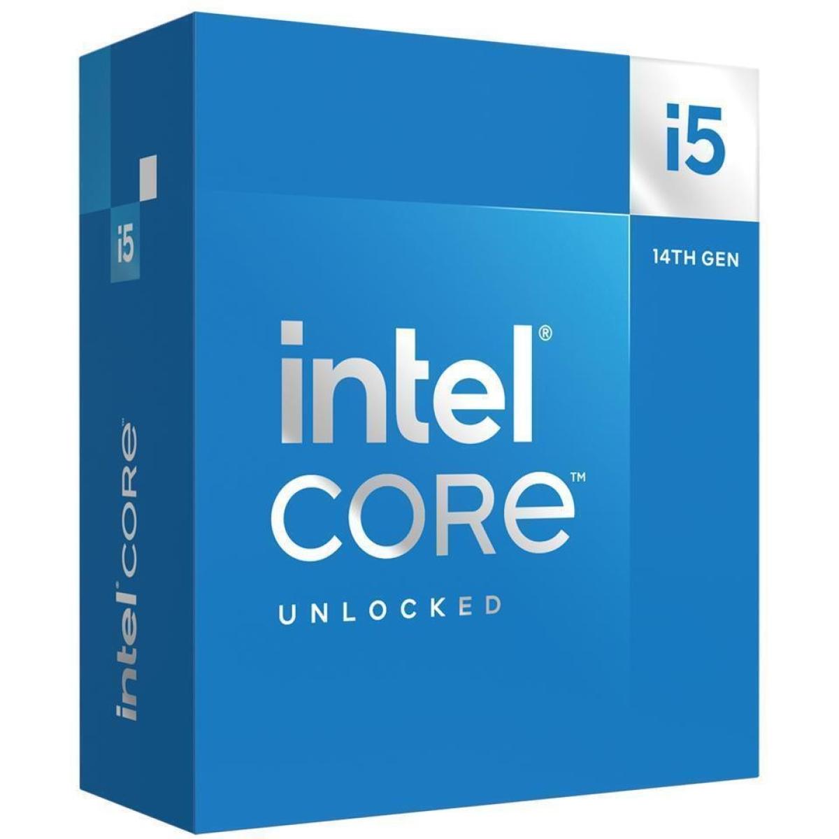 Intel Core i5-14600K Up To 5.3GHz, 14TH Gen CPU Processor LGA1700, 14 Cores (6P+8E), 20 Threads - Unlocked
