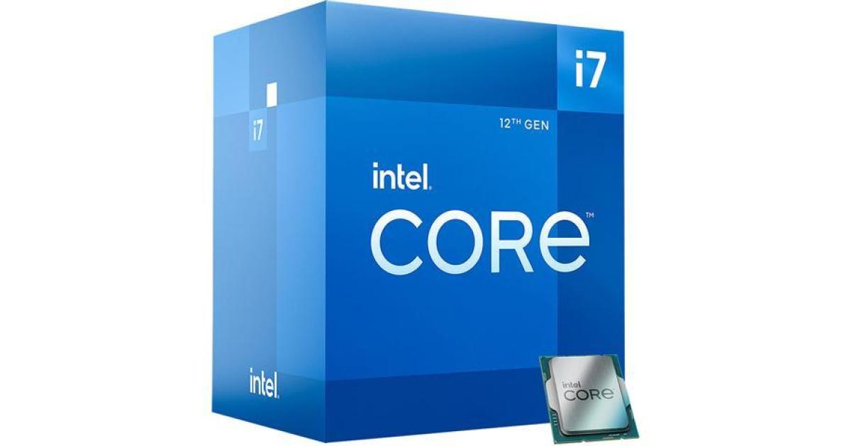 Intel Core i7-12700 Desktop 12TH Gen Processor LGA1700, 12 Cores (8P+4E ...