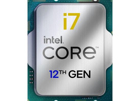 Intel Core i7-12700F Desktop 12TH Gen Processor LGA1700, 12 Cores (8P+4E) , 20 Threads Up To 4.9 GHz