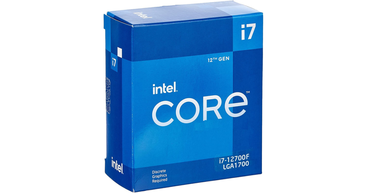 Intel Core i7-12700F Desktop 12TH Gen Processor LGA1700, 12 Cores (8P ...