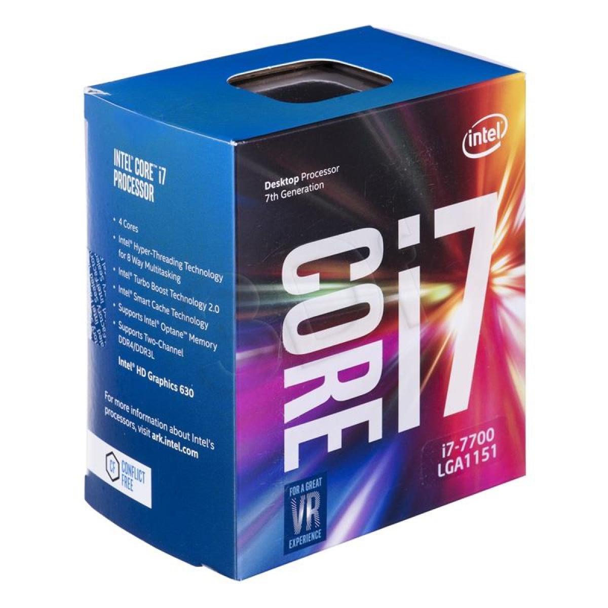 Intel Core i7-7700 Kapy Lake 4-Core (4.2 GHz Max Turbo)
