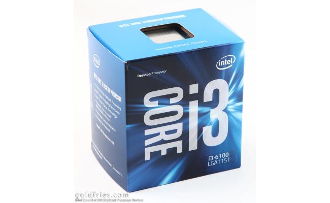 Intel Core i3-6100 Sky Lake 2-Core 3.7 GHz
