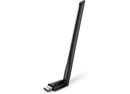 TP-Link USB WiFi Adapter for Desktop PC, AC1300 USB 3.0 Wireless Dual Band Network Adapter with High Gain Antenna(Archer T3U Plus), MU-MIMO, Windows 11/10/8.1/8/7/XP, Mac OS 10.9-10.15