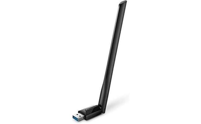 TP-Link USB WiFi Adapter for Desktop PC, AC1300 USB 3.0 Wireless Dual Band Network Adapter with High Gain Antenna(Archer T3U Plus), MU-MIMO, Windows 11/10/8.1/8/7/XP, Mac OS 10.9-10.15