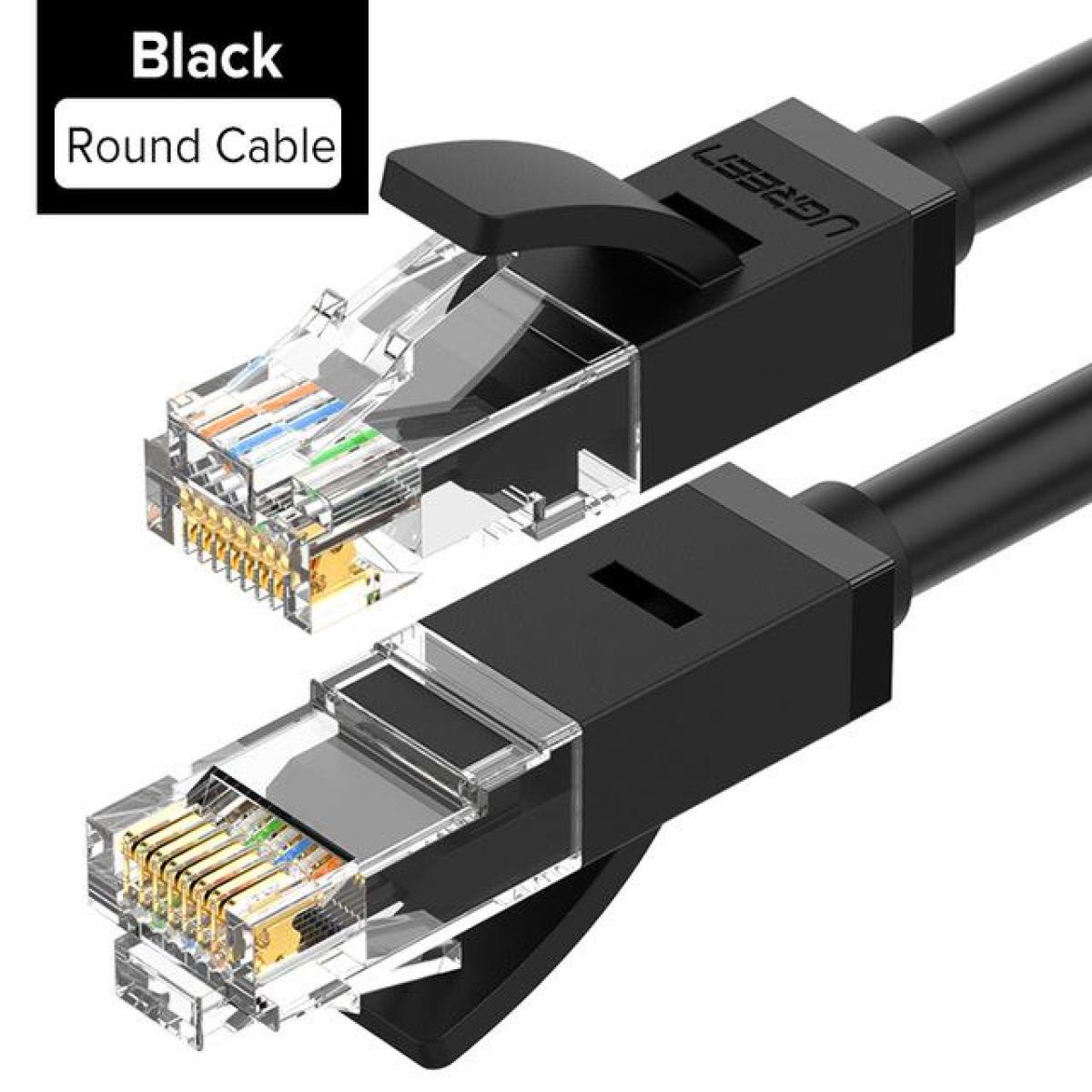 UGREEN Cat 6 Ethernet Cable Braided Cat6 Gigabit High Speed 1000Mbps Internet Cable Shielded Network LAN Cord Compatible for PC PS5 PS4 PS3 Xbox Smart TV Router,2M, RJ45