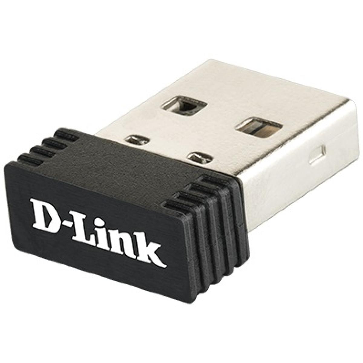 D-Link Wireless N150 Pico USB2.0 Adapter (2.4 GHz) Up To 150 Mbps Connection Speed