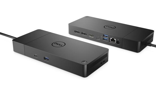 Dell WD19S 180W Docking Station (with 130W Power Delivery) USB-C, HDMI, Dual DisplayPort, Gigabit Ethernet - black