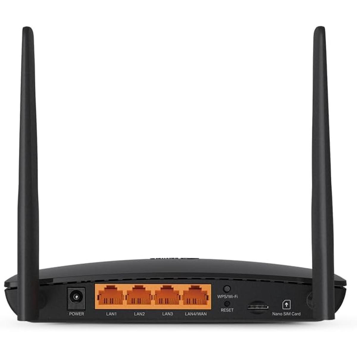 TP-Link AC1200 Wireless Dual Band 4G LTE Router, Up to 1.2Gbps, Travel Router,MU-MIMO, OneMesh Mode, Gaming & Streaming, HomeShield, Plug&Play, Easy Setup,Parental Control, App Control(Archer MR402)