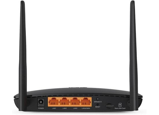 TP-Link AC1200 Wireless Dual Band 4G LTE Router, Up to 1.2Gbps, Travel Router,MU-MIMO, OneMesh Mode, Gaming & Streaming, HomeShield, Plug&Play, Easy Setup,Parental Control, App Control(Archer MR402)