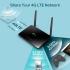 TP-Link AC1200 Wireless Dual Band 4G LTE Router, Up to 1.2Gbps, Travel Router,MU-MIMO, OneMesh Mode, Gaming & Streaming, HomeShield, Plug&Play, Easy Setup,Parental Control, App Control(Archer MR402)