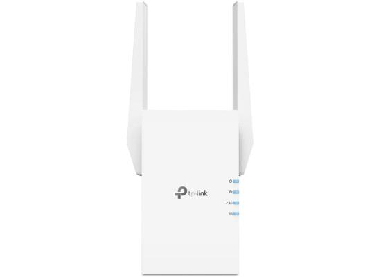 TP-Link - AX3000 Dual-Band Wi-Fi 6 Range Extender-RE705X Dual Band WiFi 6 - Separates 5 GHz (2402 Mbps) and 2.4 GHz (574 Mbps) WiFi bands for faster speeds and greater capacity with the latest technology
