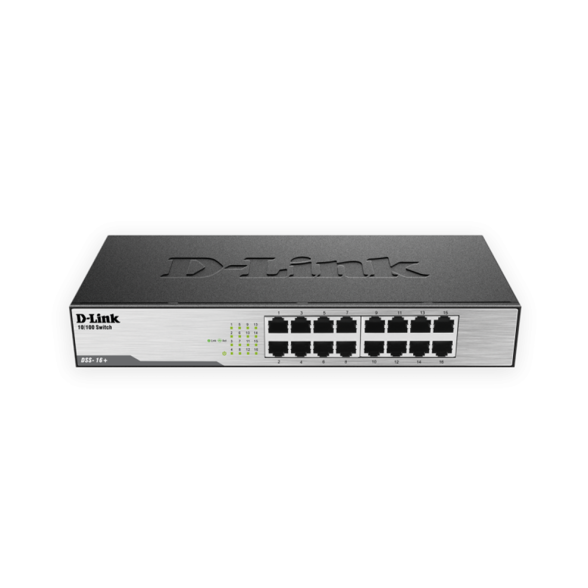 D-Link 16-Port 10/100 Unmanaged Desktop or Rackmount Switch