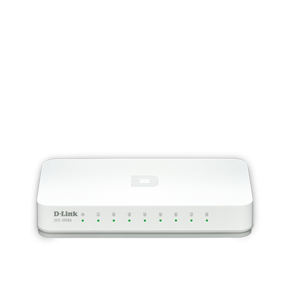 D-Link 8-Port Fast Ethernet Desktop Switch In Plastic Casing