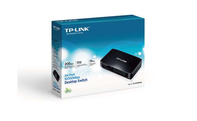 TP-LINK 24-Port 10/100Mbps Desktop Switch